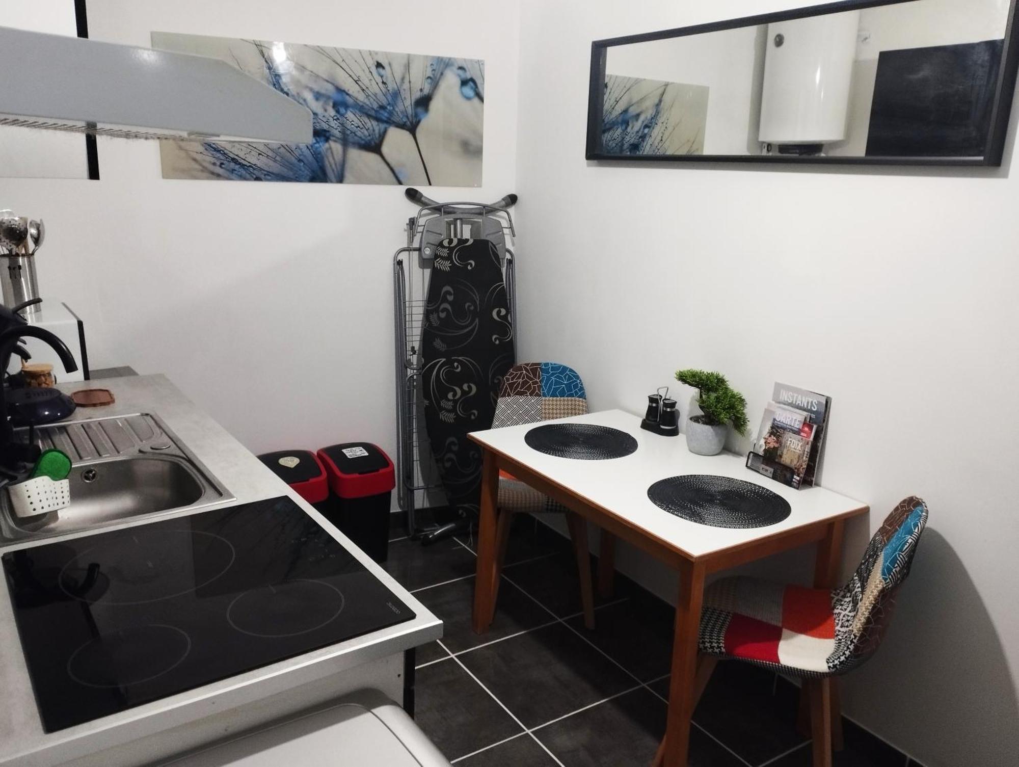 Appartement Avec Cour Plein Centre Foix Luaran gambar